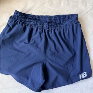 New Balance Men's Athletic Navy running Shorts